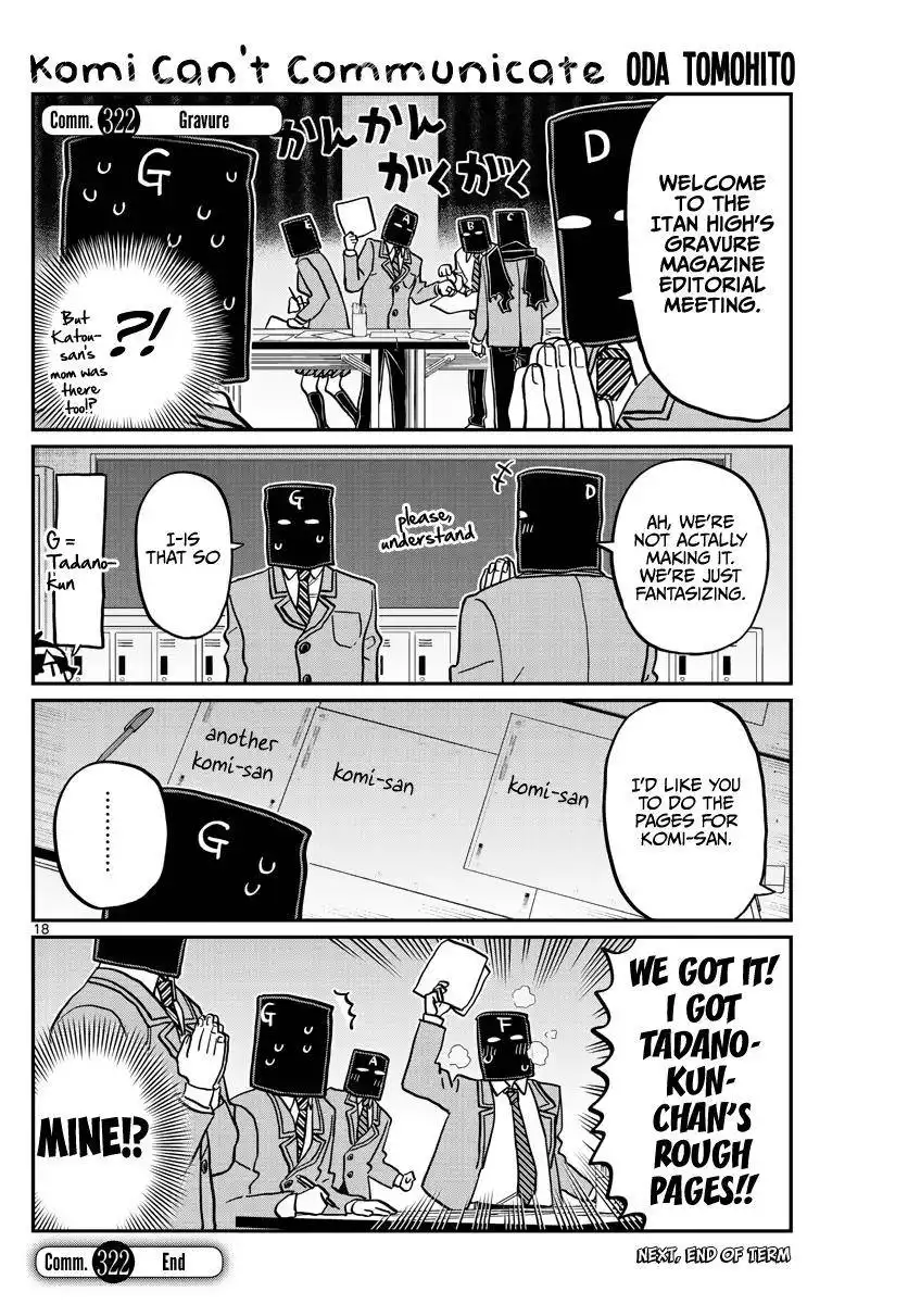 Komi-san wa Komyushou Desu Chapter 322 16